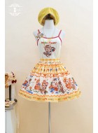 Miss Point Cat Sweetheart Simple Skirt(Reservation/Full Payment Without Shipping)